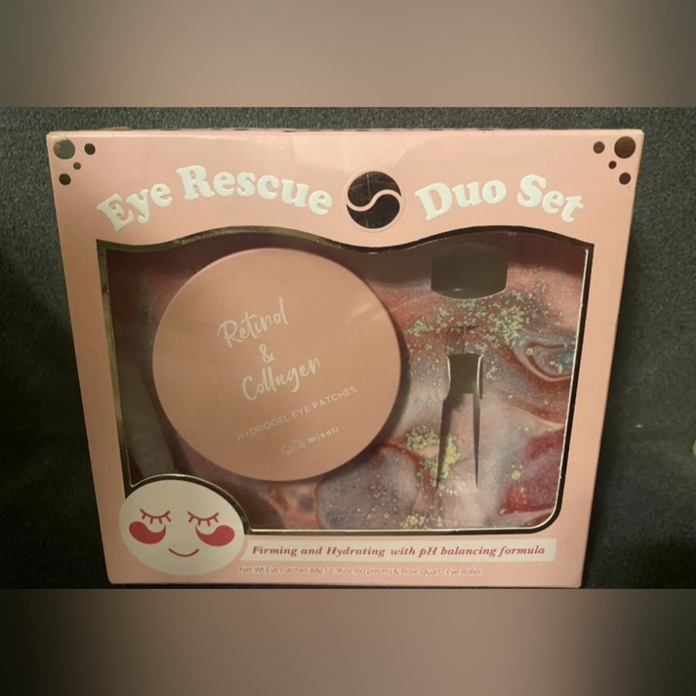 MISOLI HYDROGEL RETINOL & COLLAGEN EYE PATCHES 60 PIECES NEW IN BOX SEALED